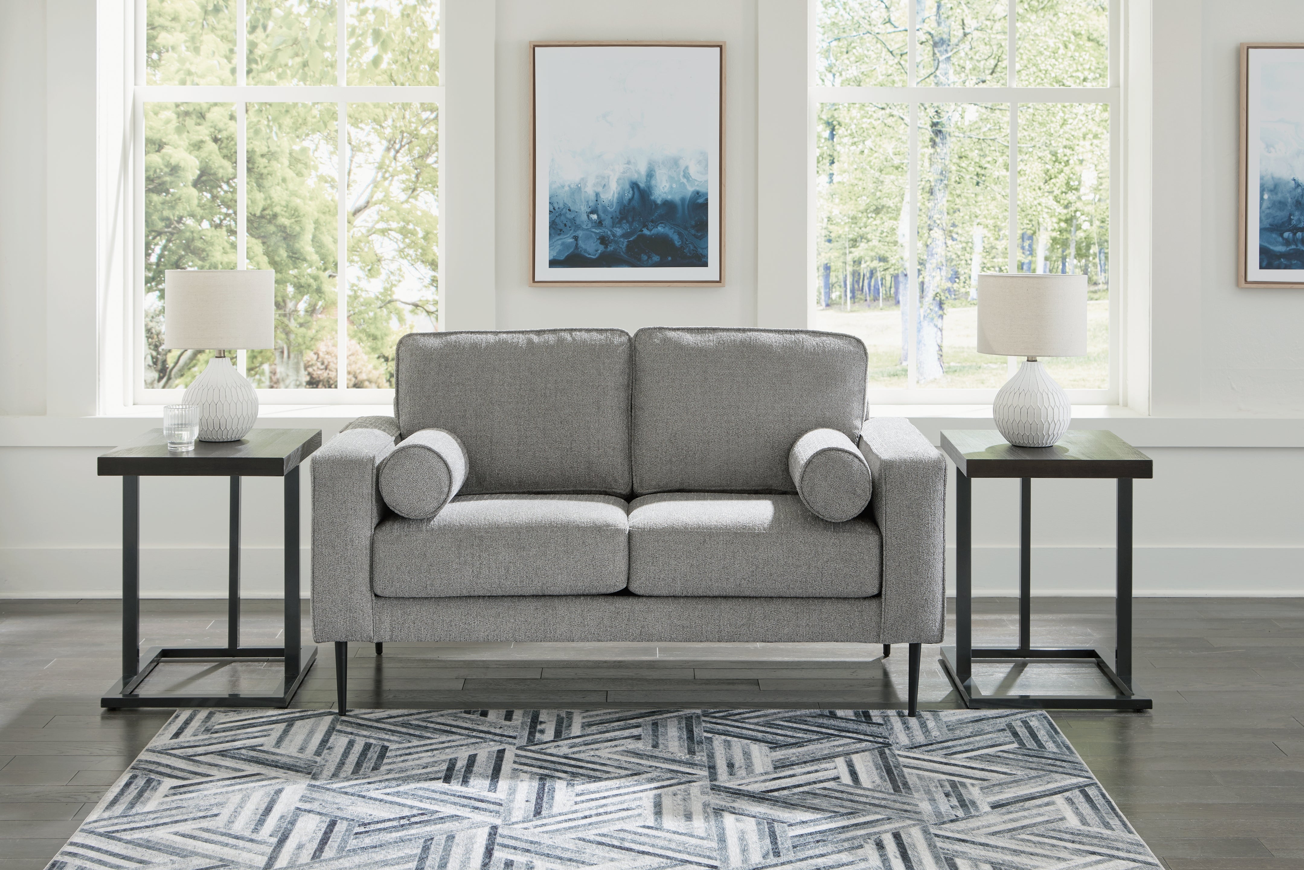 Furniture City Laplace - Ashley Furniture - HazelaLiving Room - Loveseat - 4110235