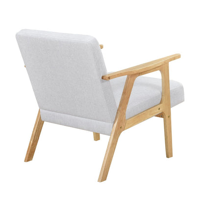 Omara - Accent Chair Light Brown Base