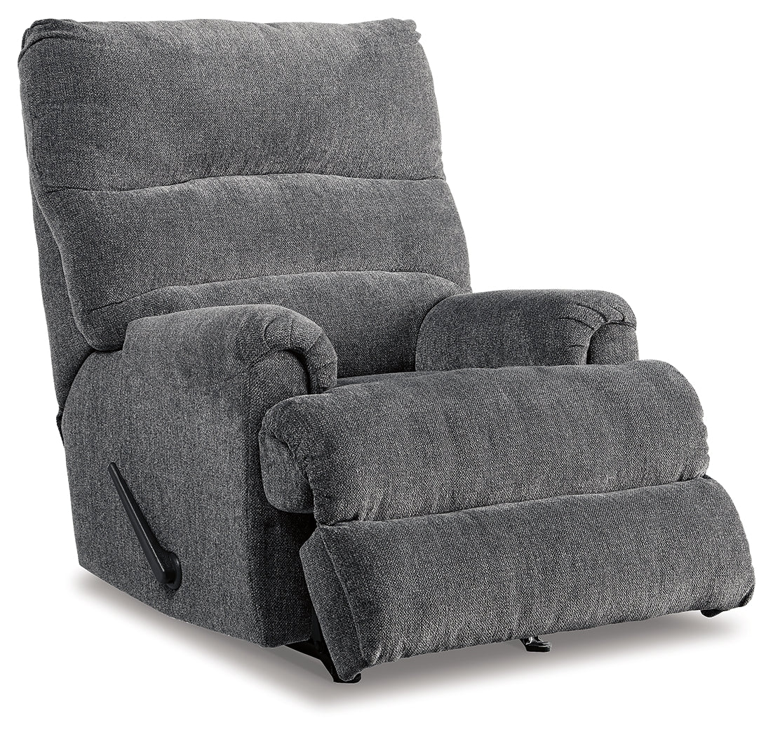 Furniture City Laplace - Ashley Furniture - Man FortLiving Room - Rocker Recliner / Graphite - 4660525