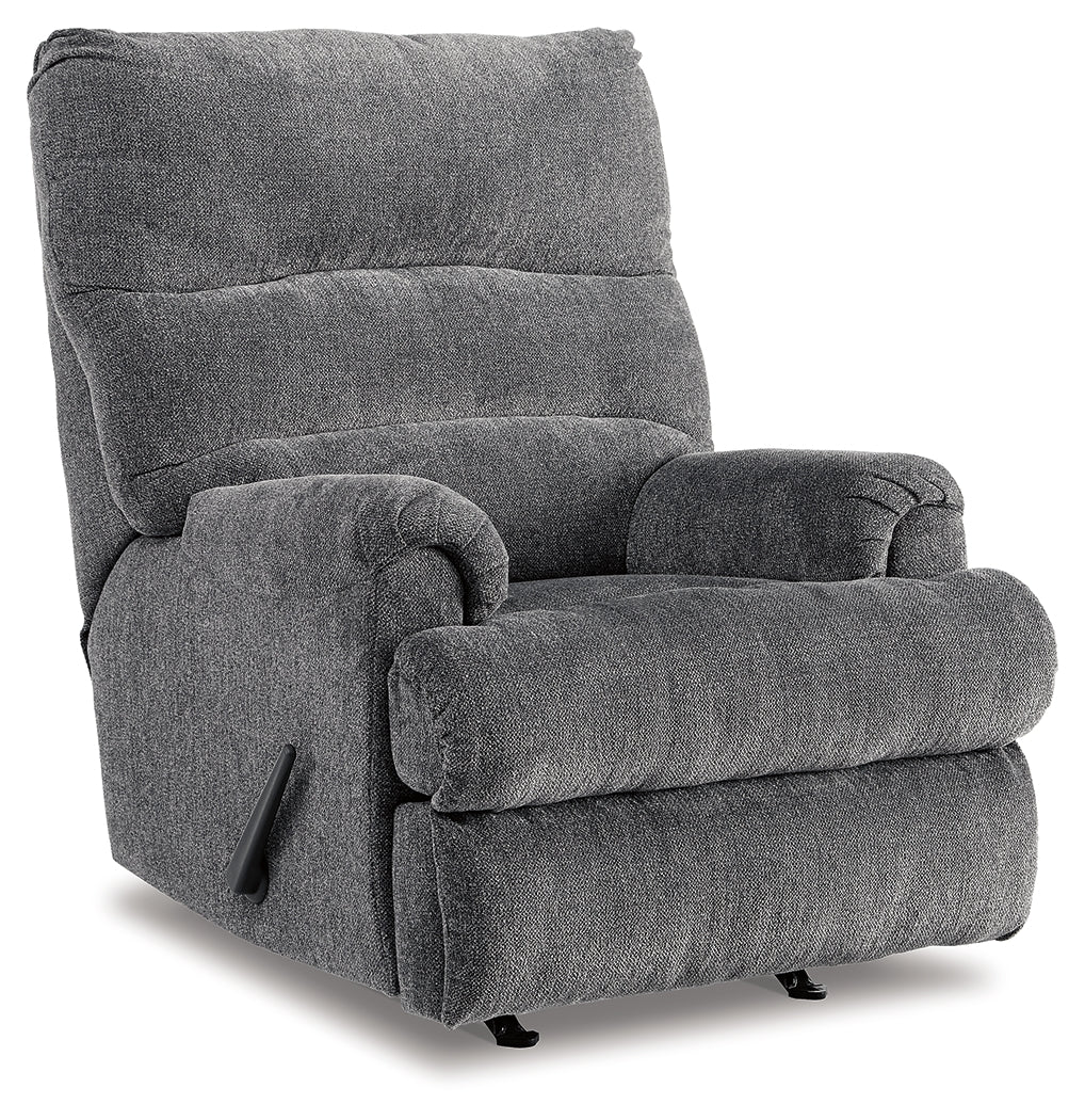 Furniture City Laplace - Ashley Furniture - Man FortLiving Room - Rocker Recliner / Graphite - 4660525