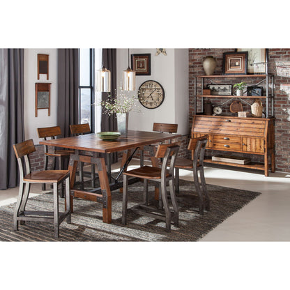 Holverson - Counter Height Chair (Set of 2) - Brown / Gray