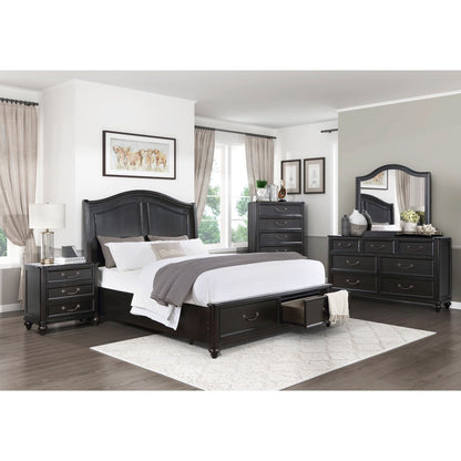 Herman - Mirror - Charcoal Brown