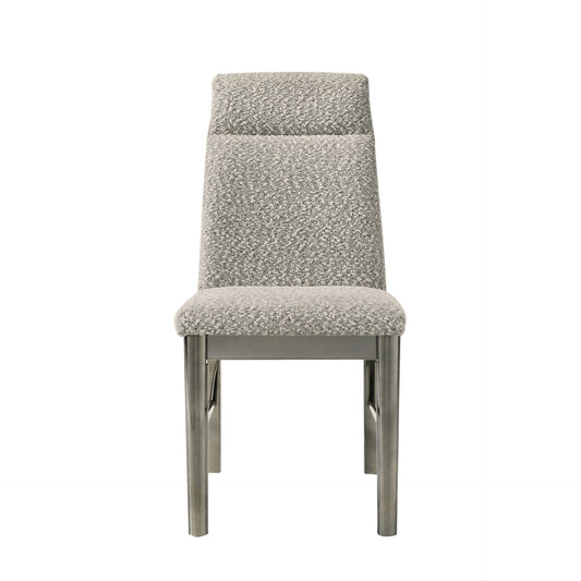 Lennox - Upholstered Side Chair (Set of 2) - Gray