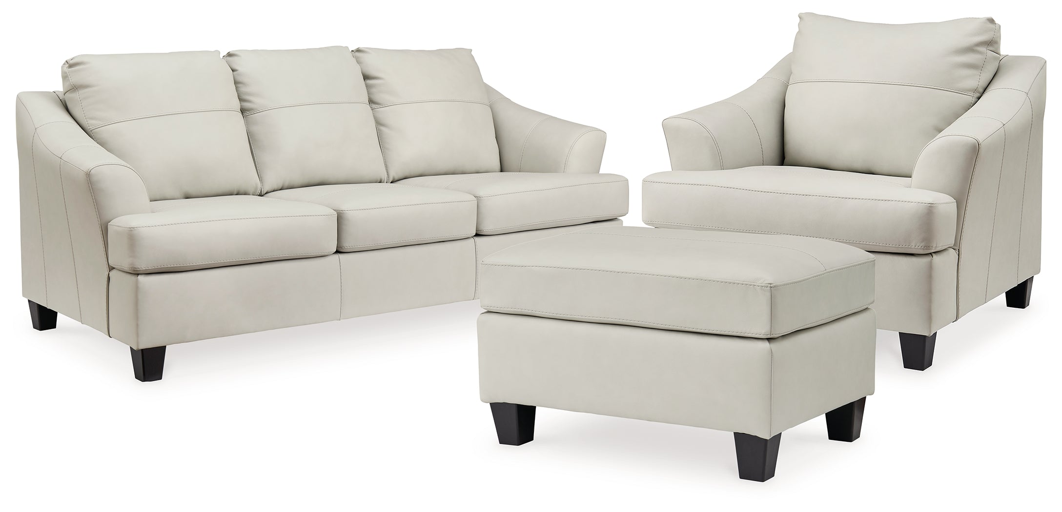 Furniture City Laplace - Ashley Furniture - Genoa Queen Sofa Sleeper, Oversized Chair and Ottoman - Queen Sofa Sleeper, Oversized Chair and Ottoman - 47704U8