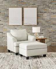 Furniture City Laplace - Ashley Furniture - Genoa Oversized Chair and Ottoman - Oversized Chair and Ottoman - 47704U3