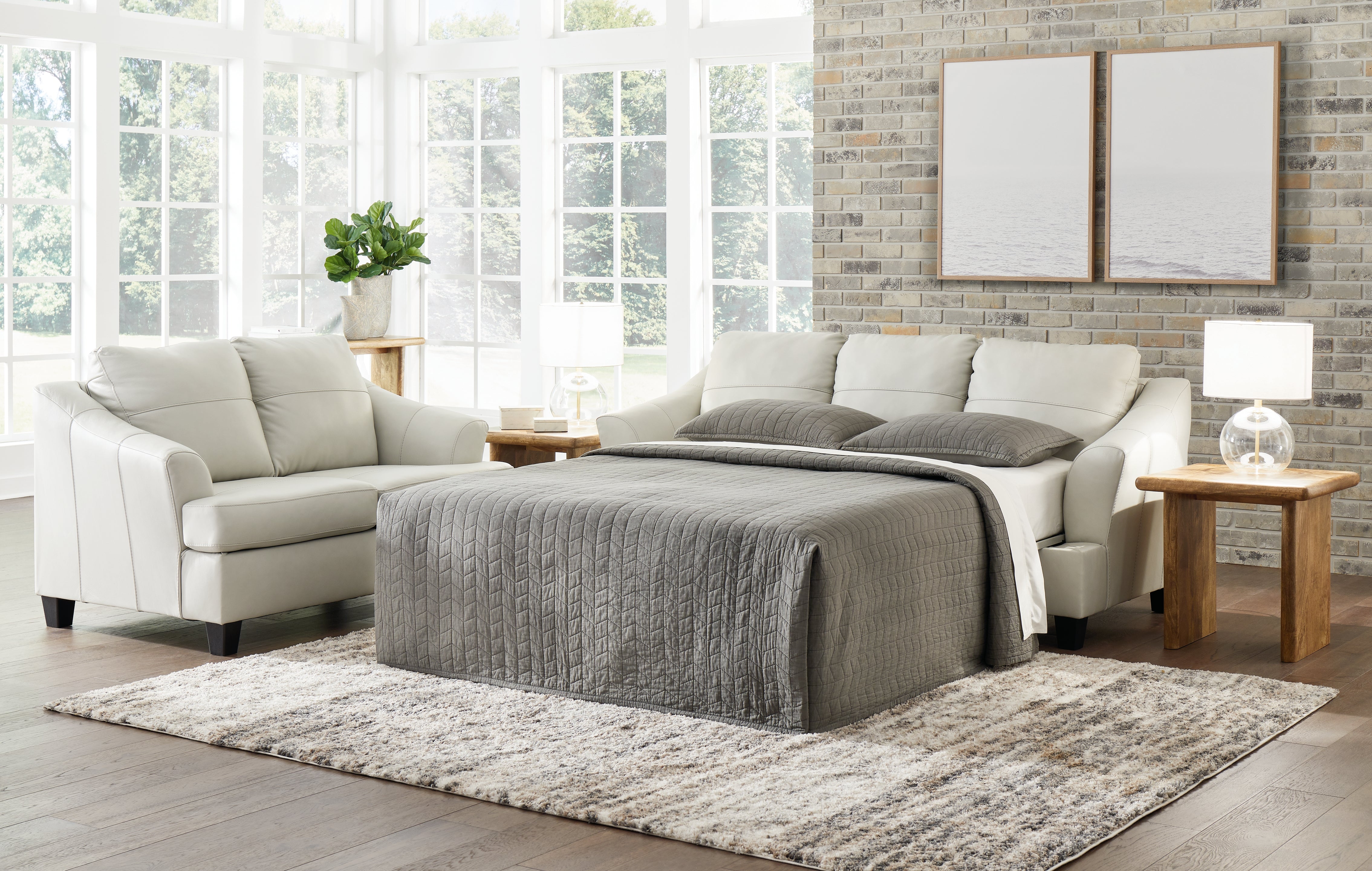 Furniture City Laplace - Ashley Furniture - GenoaLiving Room - Queen Sofa Sleeper - 4770439