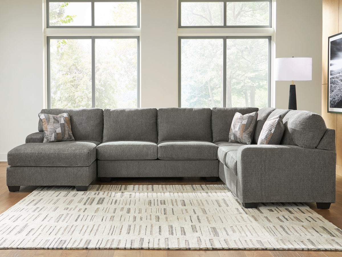 Furniture City Laplace - Ashley Furniture - Clarington 3-Piece Sleeper Sectional with Chaise - RAF 3-Piece Sleeper Sectional with Chaise - PC48405S5
