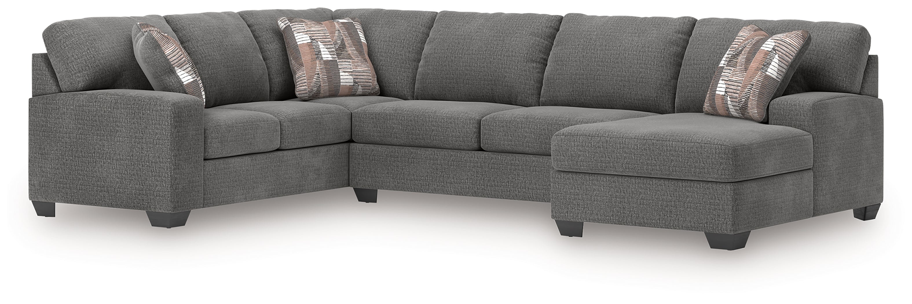 Furniture City Laplace - Ashley Furniture - Newellen Sectionals - LAF 3-Piece Sleeper Sectional with Chaise - 48405S6