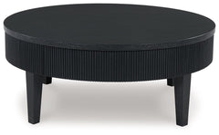 Marstream - Round Cocktail Table - Black