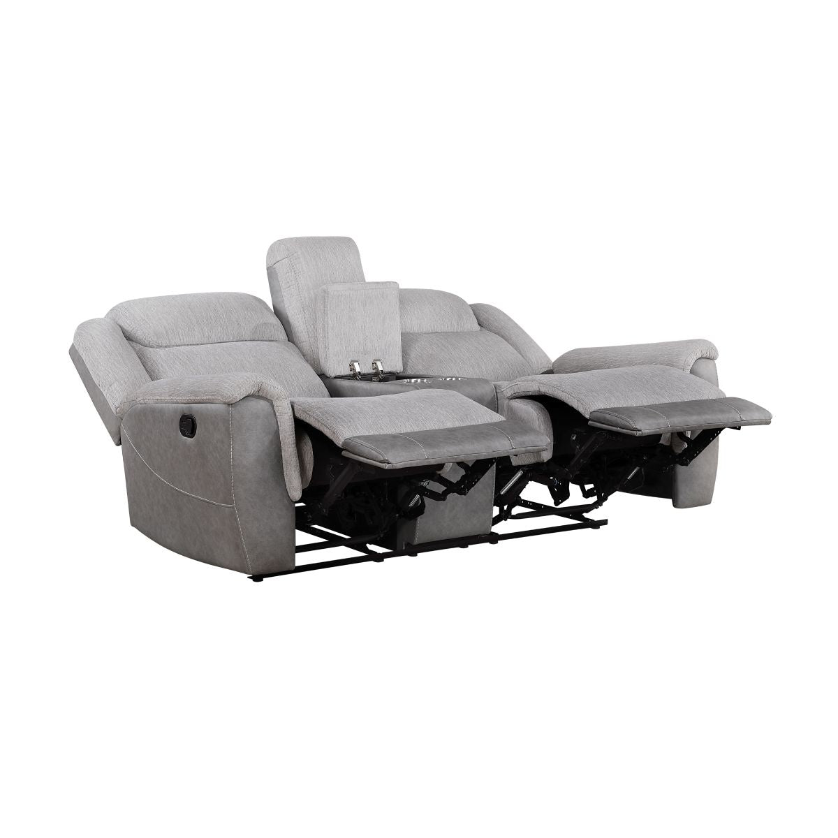 Harriette - Double Reclining Loveseat With Center Console