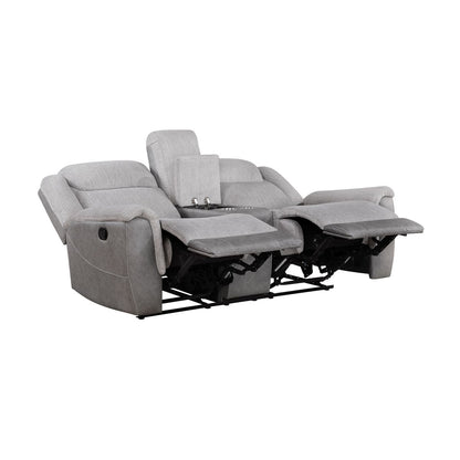 Harriette - Double Reclining Loveseat With Center Console