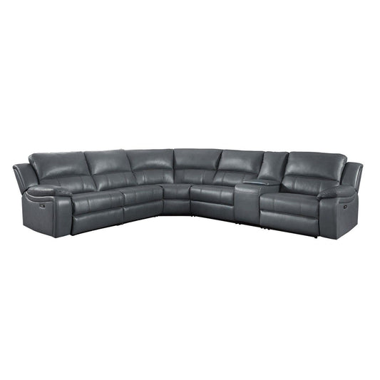 Falun - 6 Piece Modular Power Reclining Sectional
