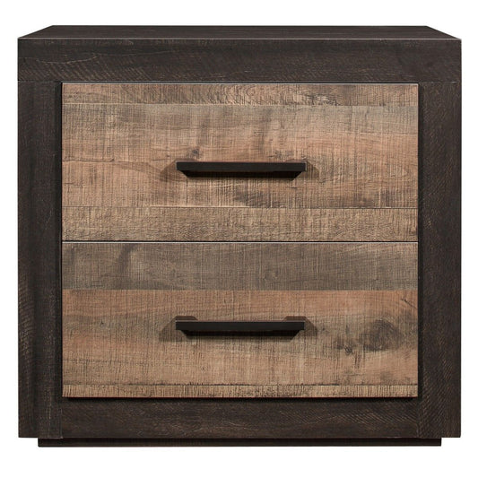 Miter - Nightstand - Brown