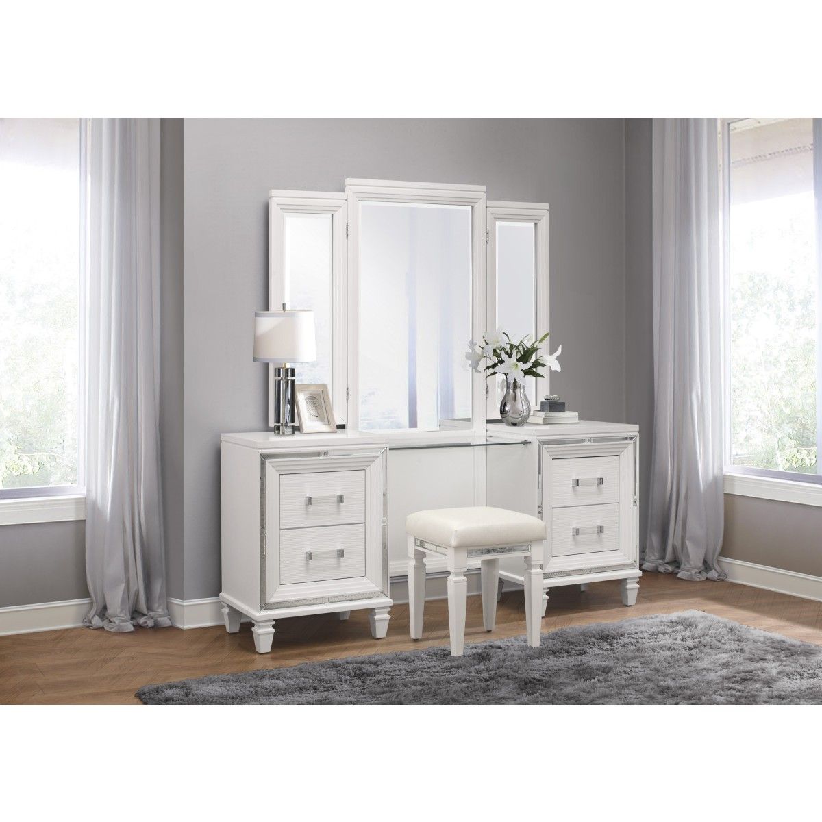 Tamsin - Vanity Dresser With Mirror