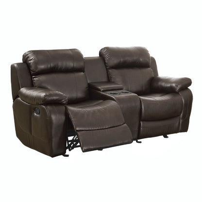 Marille - Double Glider Reclining Loveseat With Center Console