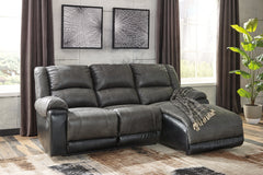 Furniture City Laplace - Ashley Furniture - Nantahala 3-Piece Reclining Sectional with Chaise - 3-Piece Reclining Sectional with Chaise - 50301S9