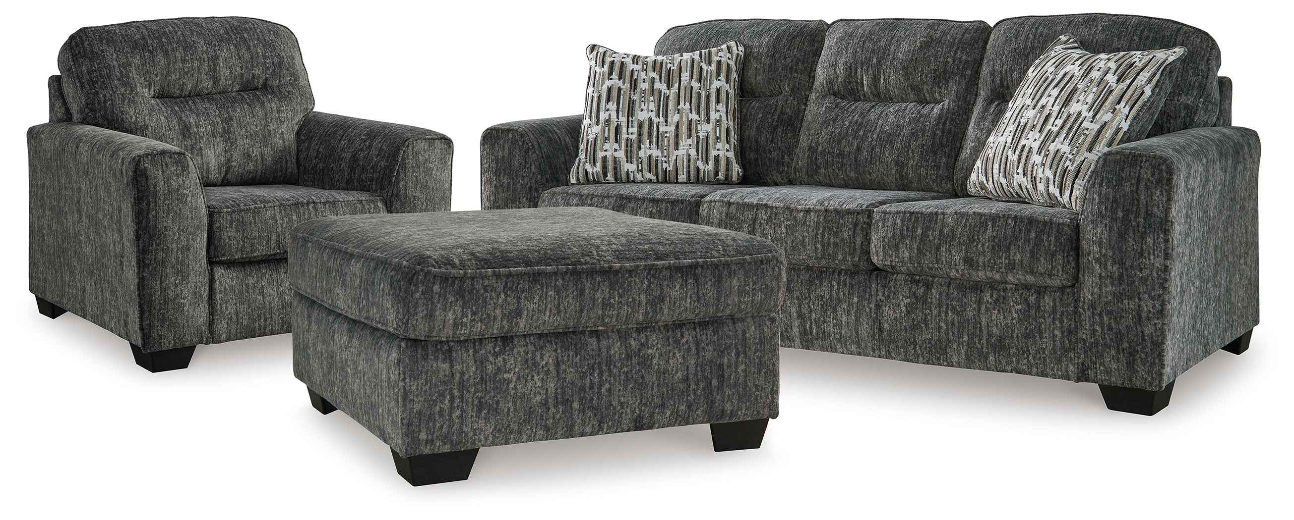Furniture City Laplace - Ashley Furniture - Lonoke Sofa, Oversized Chair and Ottoman - Sofa, Oversized Chair and Ottoman - 50504U14