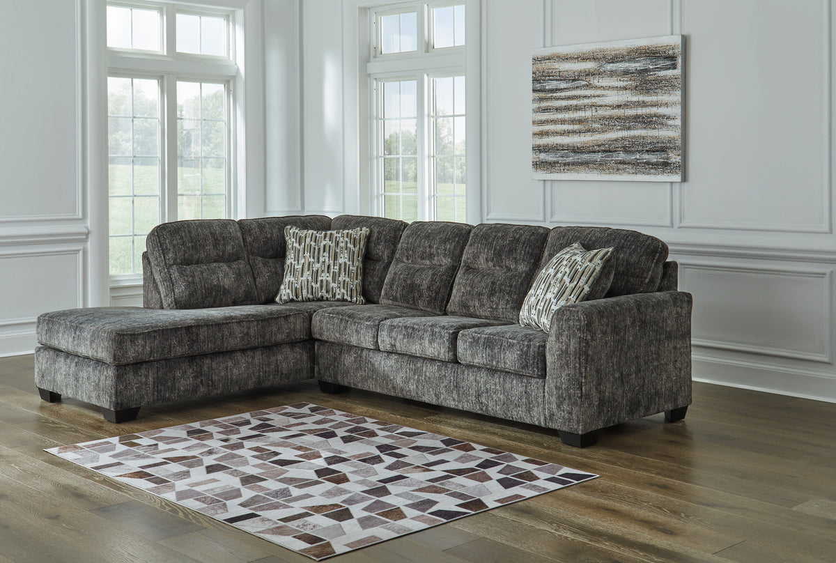 Furniture City Laplace - Ashley Furniture - Lonoke 2-Piece Sectional with Chaise - RAF 2-Piece Sectional with Chaise - 50504S1