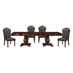 Adelina - 5 Piece Set (Table & 4 Side Chairs) - Cherry
