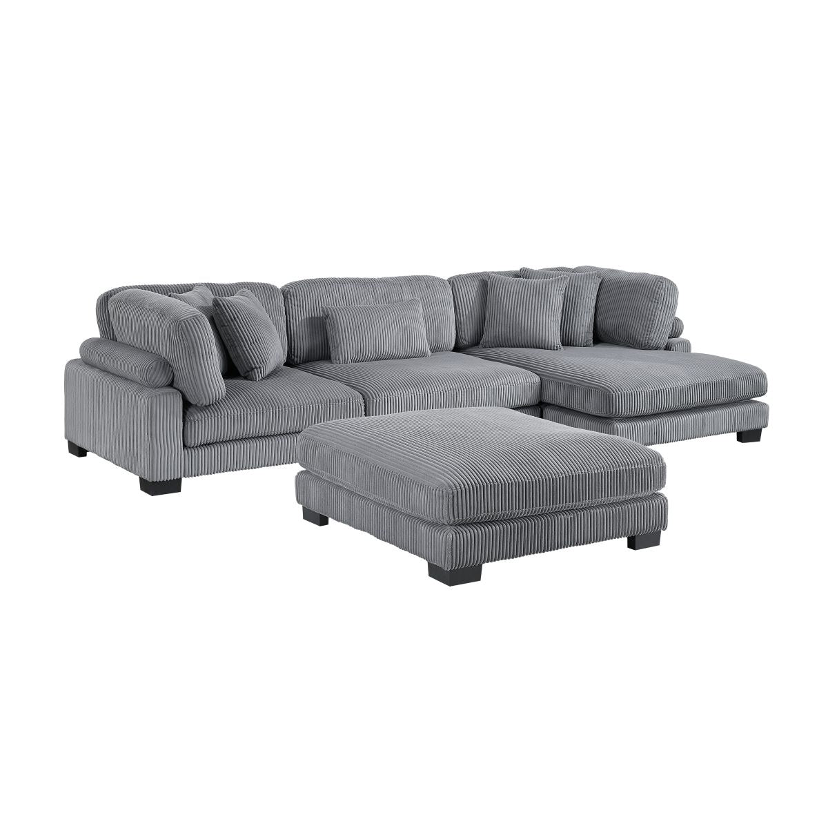 Traverse - Sectional With Ottoman