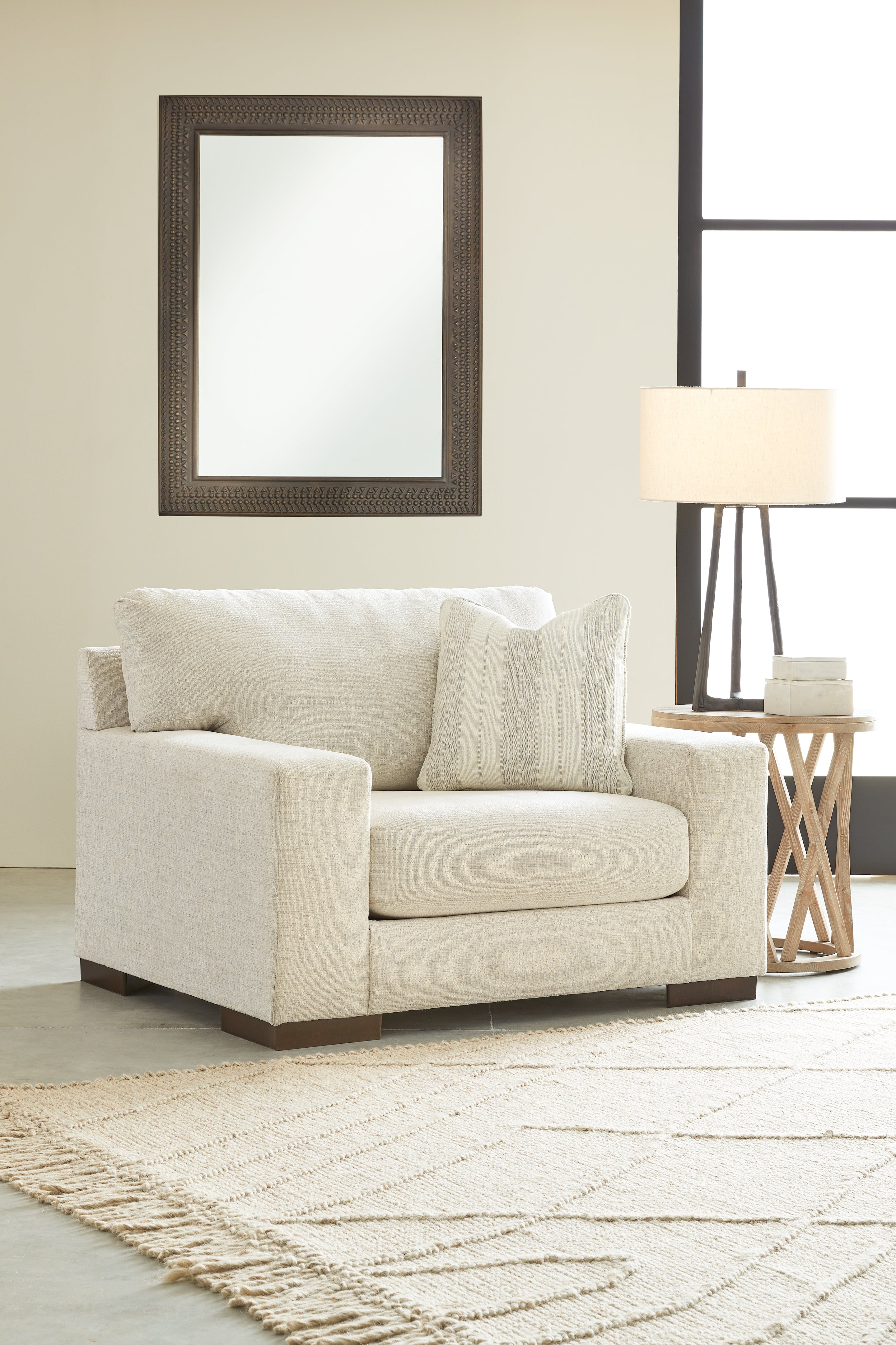 Furniture City Laplace - Ashley Furniture - MaggieLiving Room - Chair and a Half / Birch - 5200323