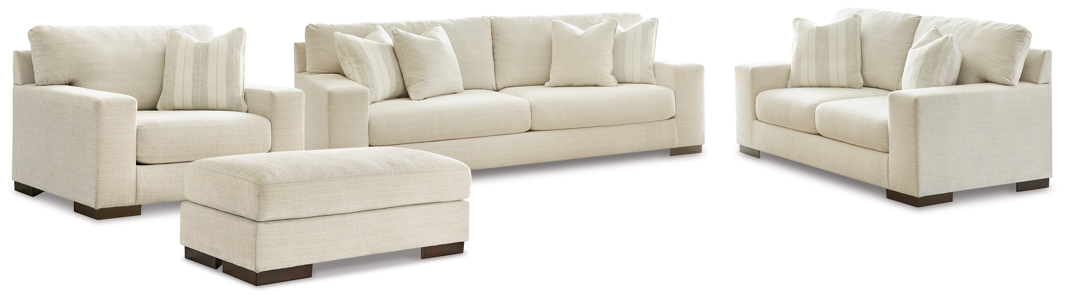 Furniture City Laplace - Ashley Furniture - Maggie Sofa, Loveseat, Chair and Ottoman - Sofa, Loveseat, Chair and Ottoman - 52003U4