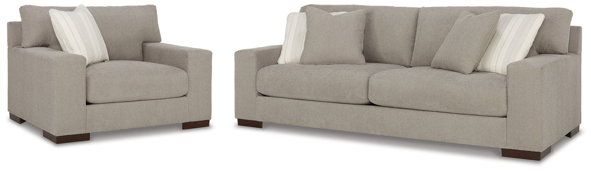 Furniture City Laplace - Ashley Furniture - Maggie Sofa and Oversized Chair - Sofa and Oversized Chair - 52004U5