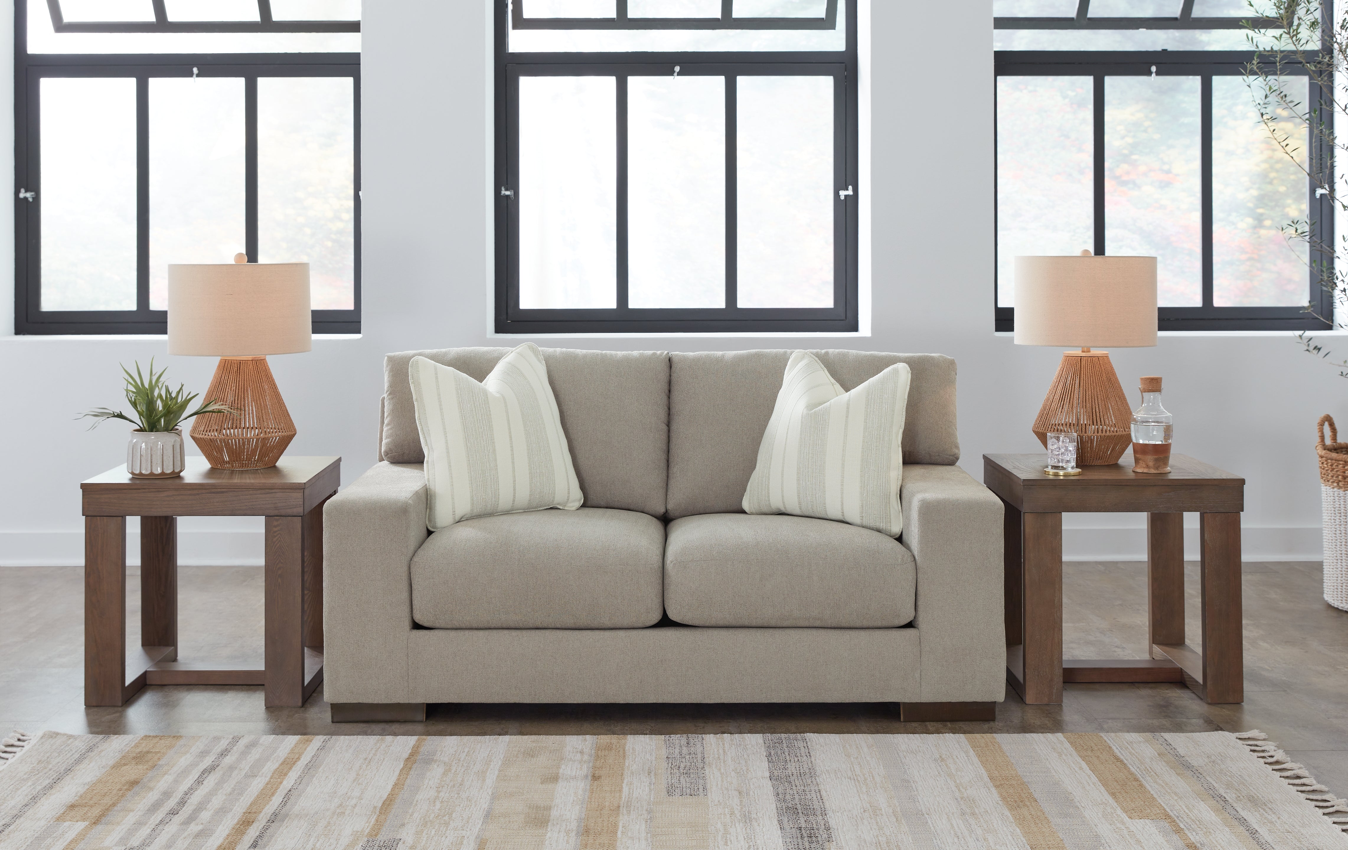 Furniture City Laplace - Ashley Furniture - MaggieLiving Room - Ottoman / Birch - 5200435