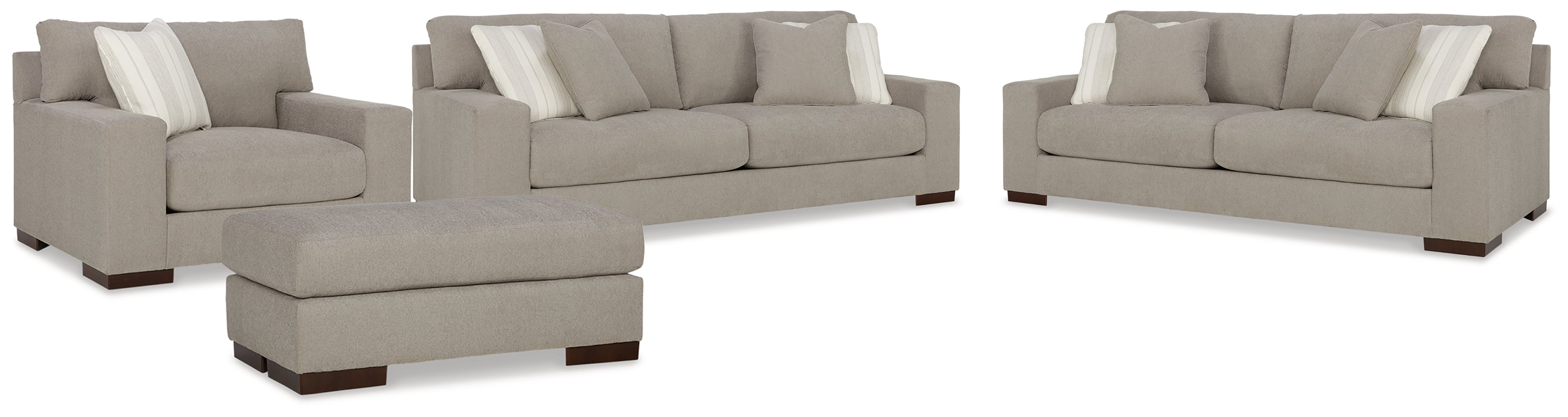 Furniture City Laplace - Ashley Furniture - Maggie 2 Sofas, Chair and Ottoman - 2 Sofas, Chair and Ottoman - 52004U4