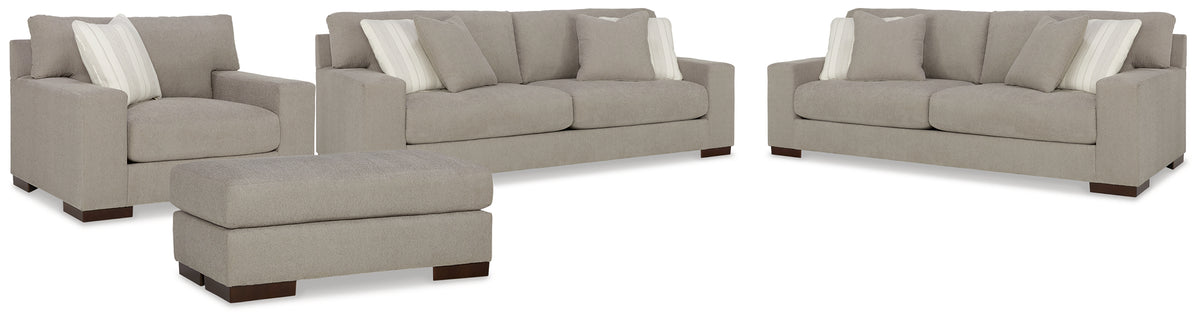 Furniture City Laplace - Ashley Furniture - Maggie 2 Sofas, Chair and Ottoman - 2 Sofas, Chair and Ottoman - 52004U4