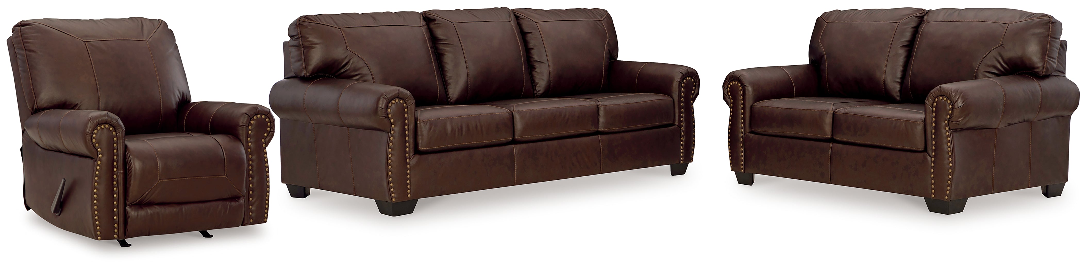 Furniture City Laplace - Ashley Furniture - Colleton Sofa, Loveseat and Recliner - Sofa, Loveseat and Recliner - 52107U3