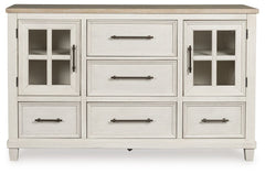Shaybrock - Dresser - Antique White / Brown