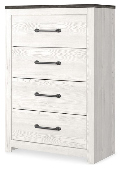 Gerridan - Panel Bedroom Set With Sconces