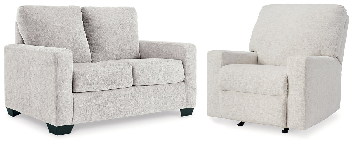 Furniture City Laplace - Ashley Furniture - Rannis Twin Sofa Sleeper and Recliner - Twin Sofa Sleeper and Recliner - 53603U1