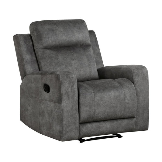 Muncie - Reclining Chair - Brownish Gray