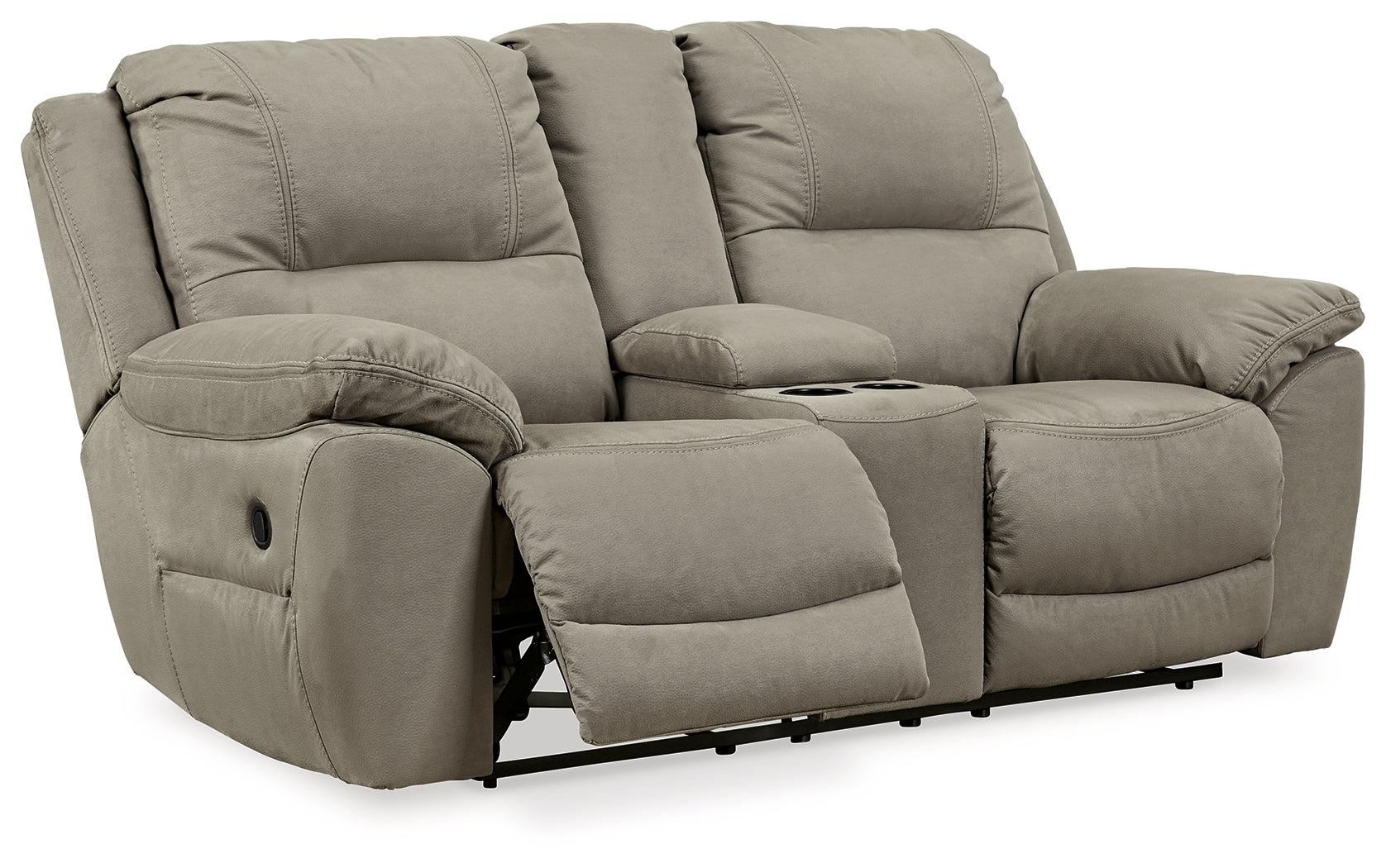 Furniture City Laplace - Ashley Furniture - Next-Gen GauchoLiving Room - DBL REC PWR Loveseat w/Console / Putty - 5420394