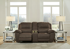 Furniture City Laplace - Ashley Furniture - Next-Gen Gaucho Reclining Loveseat with Console - DBL Rec Loveseat w/Console - 5420494
