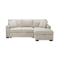 Pompano - Sectional With Chaise, Pull-Out Bed And Hidden Storage, Charging Ports