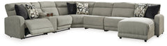 Furniture City Laplace - Ashley Furniture - Colleyville 7-Piece Power Reclining Sectional with Chaise - 7-Piece Power Reclining Sectional with Chaise - 54405S32