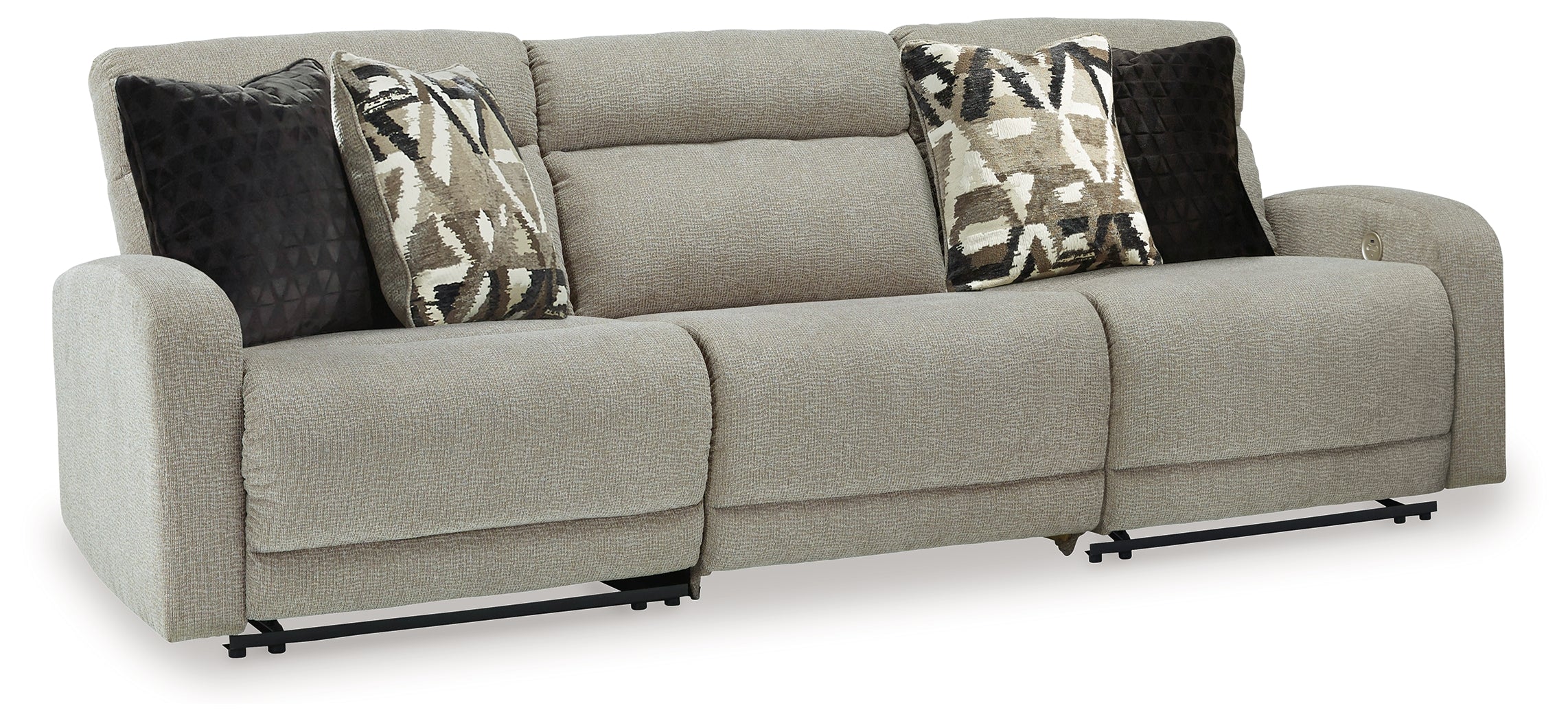 Furniture City Laplace - Ashley Furniture - Colleyville Sectionals - 3-Piece Power Reclining Sectional Sofa - 54405S8
