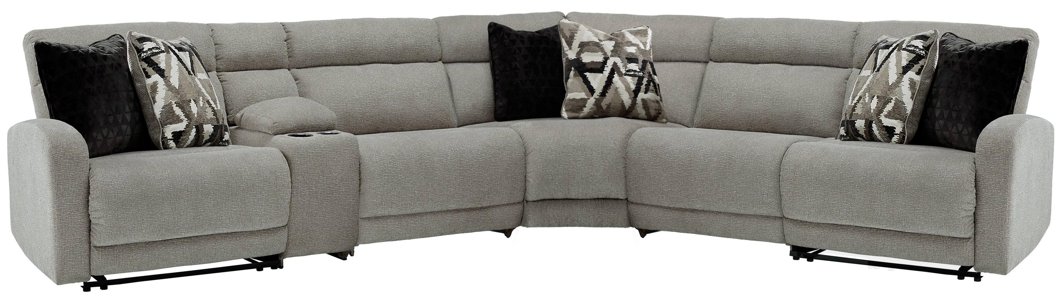 Furniture City Laplace - Ashley Furniture - Colleyville Sectionals - 6-Piece Power Reclining Sectional - 54405S9