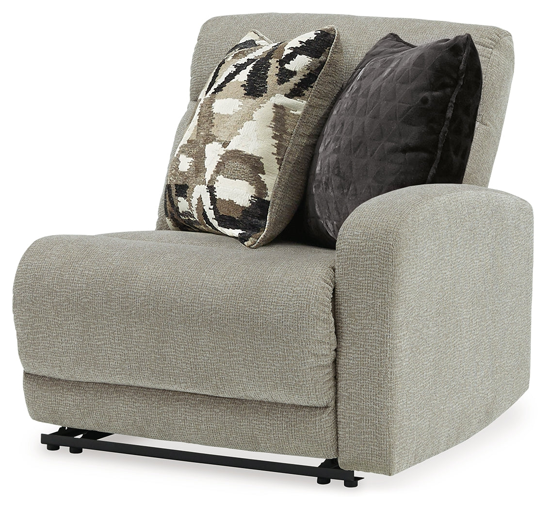 Furniture City Laplace - Ashley Furniture - Colleyville Sectionals - 4-Piece Power Reclining Sectional with Chaise / Stone - 54405S5