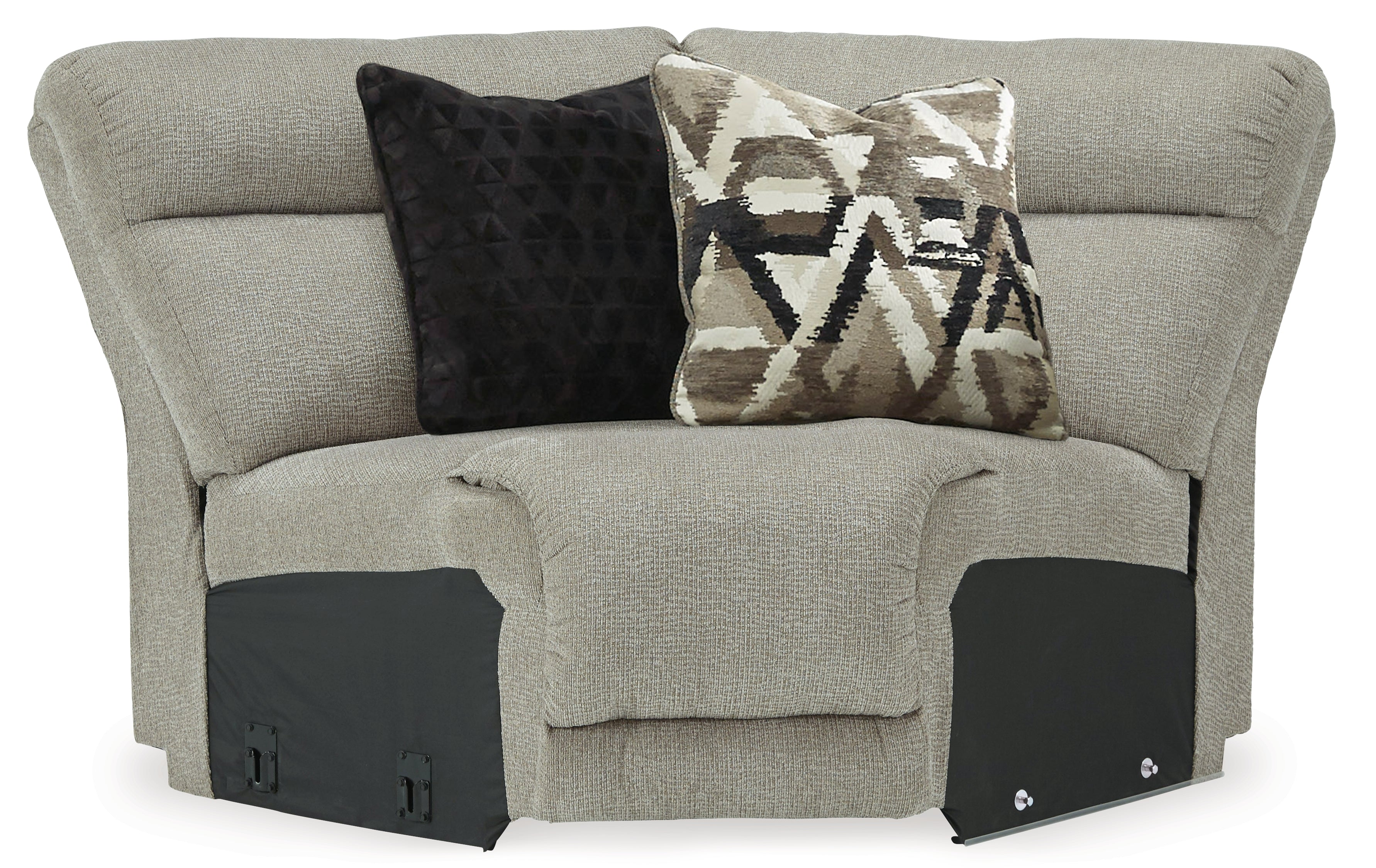 Furniture City Laplace - Ashley Furniture - Colleyville Sectionals - 6-Piece Power Reclining Sectional / Stone - 54405S9