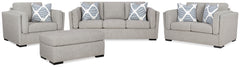 Evansley Sofa, Loveseat, Oversized Chair and Ottoman