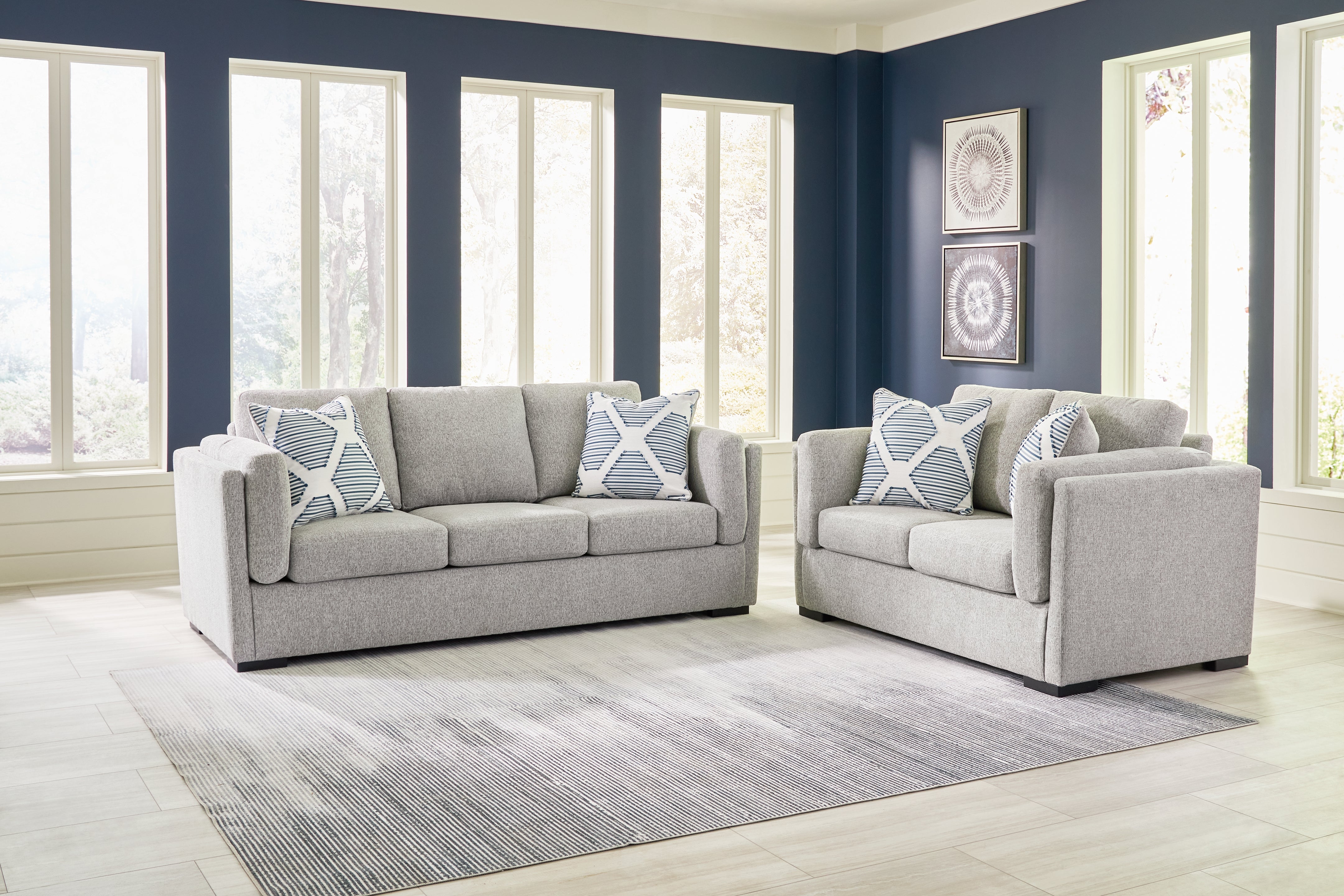 Furniture City Laplace - Ashley Furniture - Evansley Sofa and Loveseat - Sofa and Loveseat - 54503U2