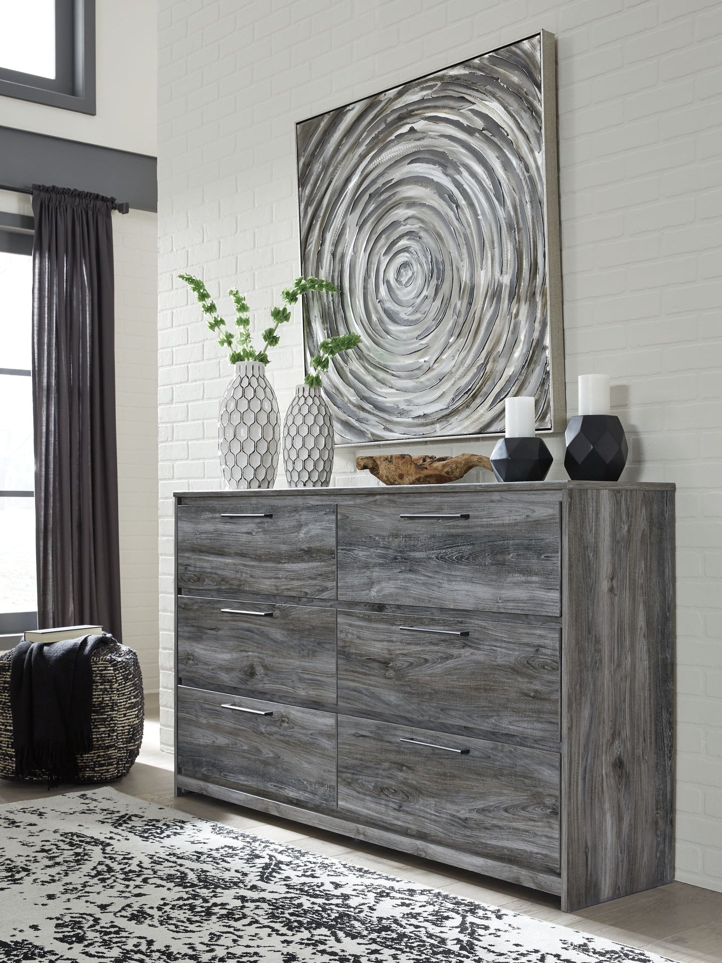 Baystorm - Panel Bedroom Set - Gray