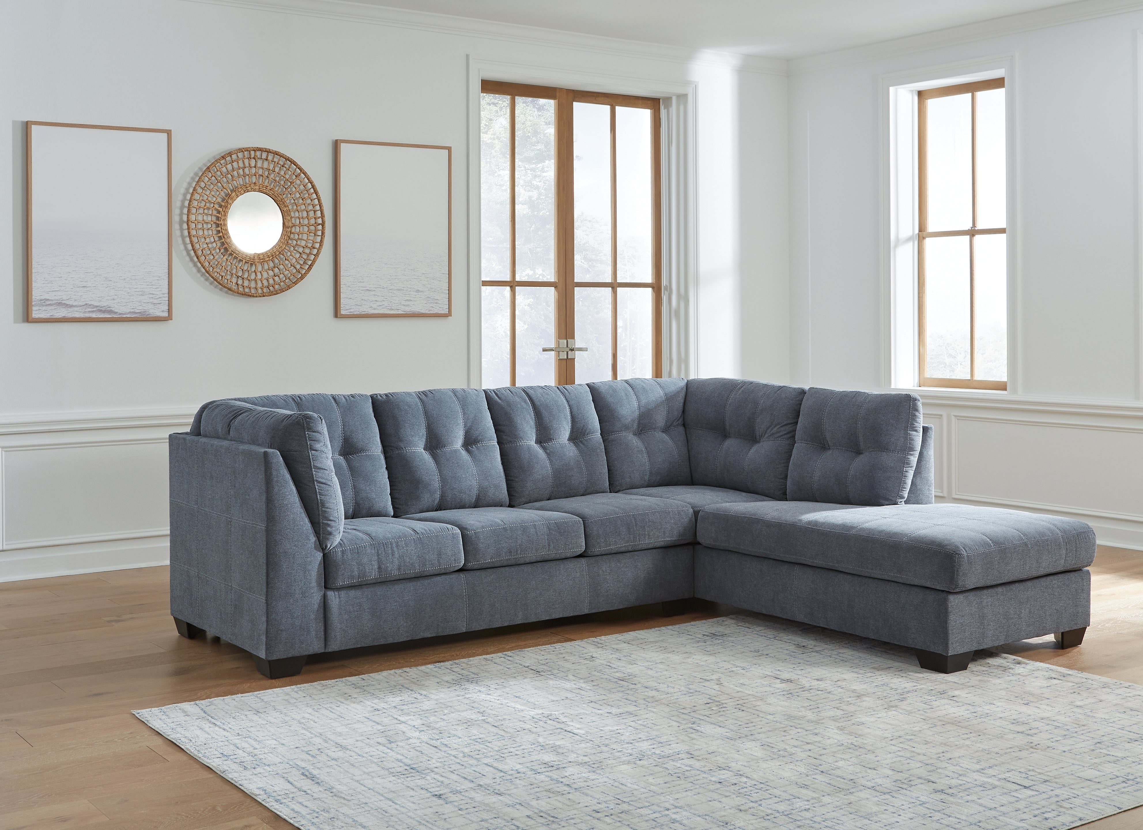Furniture City Laplace - Ashley Furniture - Marleton Sectionals - LAF 2-Piece Sectional with Chaise - 55303S2