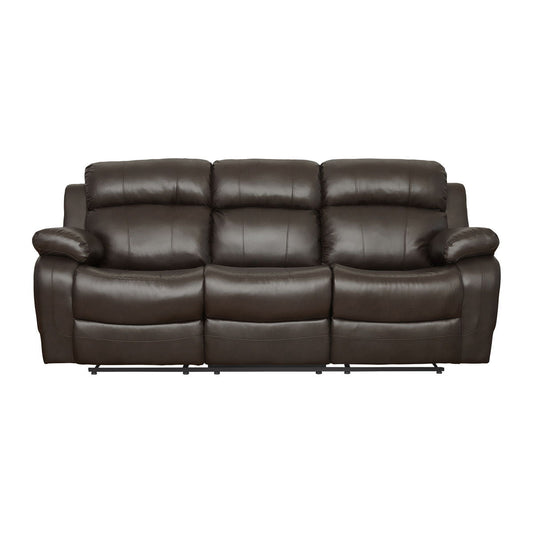 Marille - Double Reclining Sofa With Center Drop-Down Cup Holders