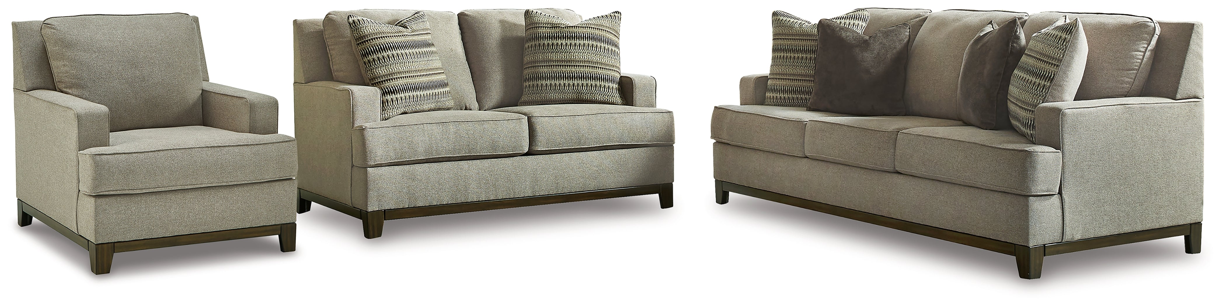 Furniture City Laplace - Ashley Furniture - Kaywood Sofa, Loveseat and Chair - Sofa, Loveseat and Chair - 56303U3