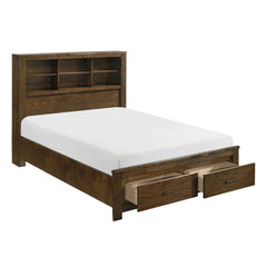 Sullivan - Wall Platform Bed (Bed, 2 Nightstands, 2 Nightstands With Wall Panel)